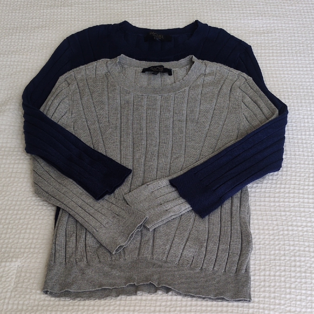 Rachel Roy Ribbed Crewneck Sweater Bundle